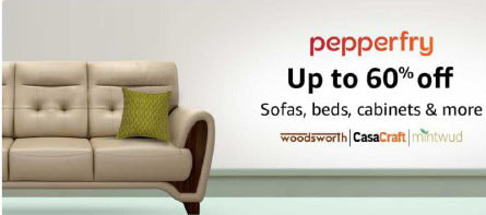 Pepperfry | Up to 60% OFF